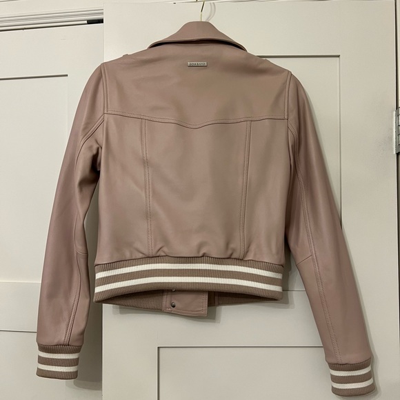 Soia & Kyo pink leather jacket - Picture 2 of 5